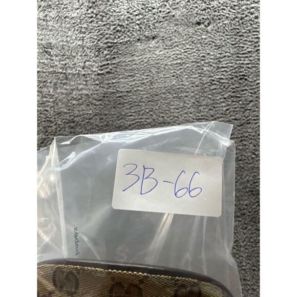 Gucci GG Canvas Adjustable Strap Baseball Hat With Web‎ Beige One Size - Picture 10 of 10